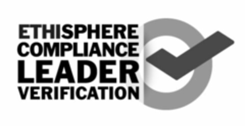 ETHISPHERE COMPLIANCE LEADER VERIFICATION Logo (USPTO, 26.08.2014)