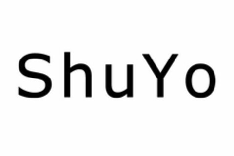 SHUYO Logo (USPTO, 22.09.2015)