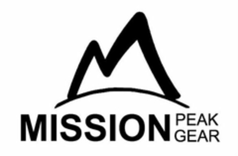 M MISSION PEAK GEAR Logo (USPTO, 02/27/2016)