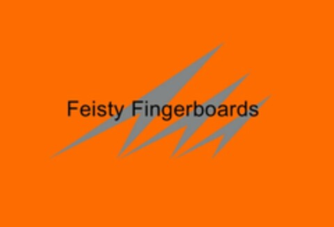 FEISTY FINGERBOARDS Logo (USPTO, 03/22/2016)