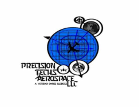 PRECISION TECHS AEROSPACE LLC A VETERAN OWNED BUSINESS Logo (USPTO, 03/29/2016)