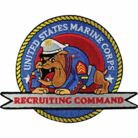 UNITED STATES MARINE CORPS RECRUITING COMMAND Logo (USPTO, 30.03.2016)