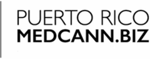 PUERTO RICO MEDCANN.BIZ Logo (USPTO, 25.10.2016)