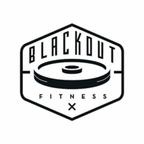 BLACKOUT FITNESS X Logo (USPTO, 07.11.2016)