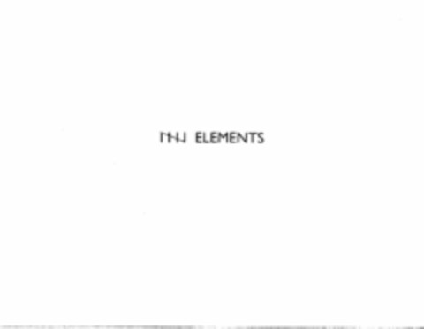 ELEMENTS Logo (USPTO, 14.07.2017)