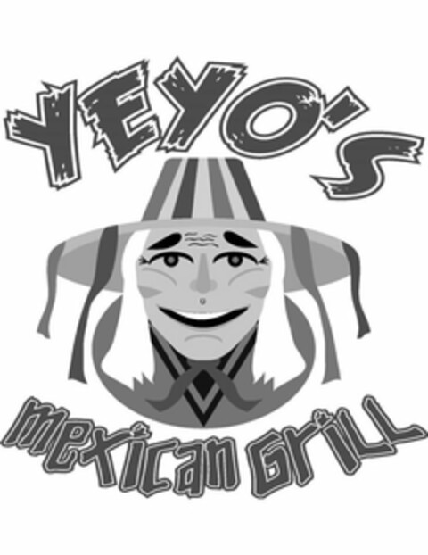 YEYO'S MEXICAN GRILL Logo (USPTO, 20.08.2017)