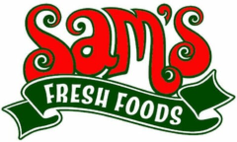 SAM'S FRESH FOODS Logo (USPTO, 11.10.2017)