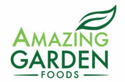 AMAZING GARDEN FOODS Logo (USPTO, 20.01.2018)