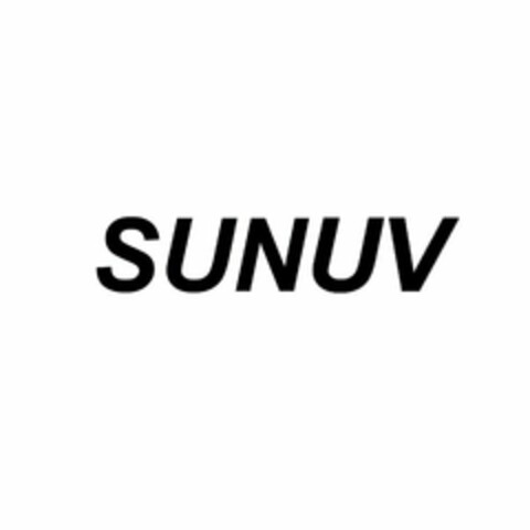 SUNUV Logo (USPTO, 03/13/2018)