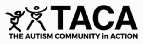 TACA THE AUTISM COMMUNITY IN ACTION Logo (USPTO, 04/04/2018)