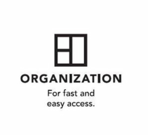 ORGANIZATION FOR FAST AND EASY ACCESS. Logo (USPTO, 23.04.2018)