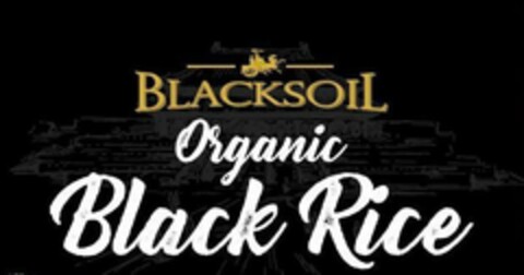 BLACKSOIL ORGANIC BLACK RICE Logo (USPTO, 06.05.2018)