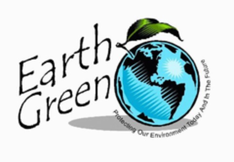 EARTH GREEN PROTECTING OUR ENVIRONMENT TODAY AND IN THE FUTURE Logo (USPTO, 07.05.2018)