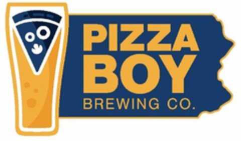 PIZZA BOY BREWING CO. Logo (USPTO, 07/18/2018)