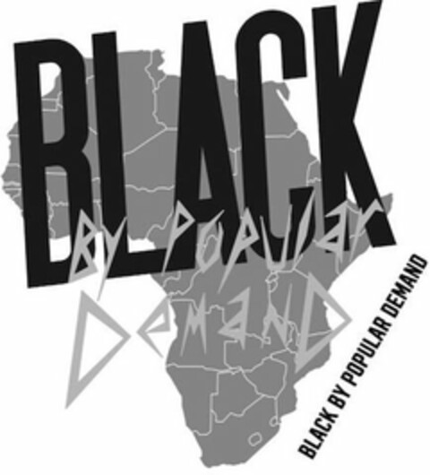 BLACK BY POPULAR DEMAND Logo (USPTO, 11.08.2018)