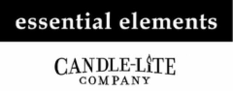 ESSENTIAL ELEMENTS CANDLE-LITE COMPANY Logo (USPTO, 08/17/2018)