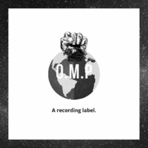 O.M.P A RECORDING LABEL. Logo (USPTO, 18.04.2019)