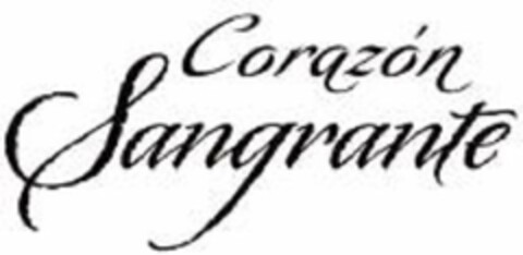 CORAZON SANGRANTE Logo (USPTO, 25.07.2019)