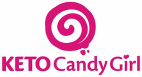 KETO CANDY GIRL Logo (USPTO, 18.09.2019)