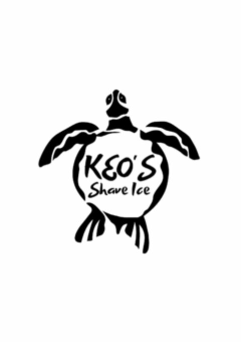 KEO'S SHAVE ICE Logo (USPTO, 19.09.2019)