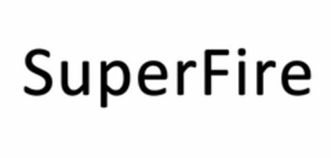 SUPERFIRE Logo (USPTO, 23.09.2019)