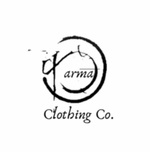 KARMA CLOTHING CO. Logo (USPTO, 21.04.2020)