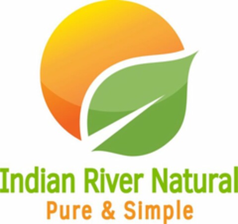 INDIAN RIVER NATURAL PURE & SIMPLE Logo (USPTO, 22.04.2020)