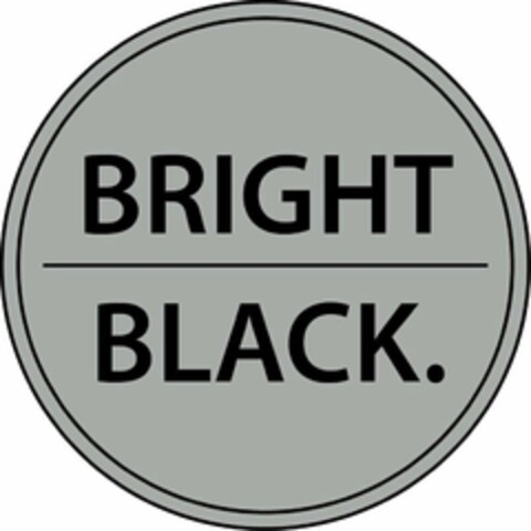 BRIGHT BLACK. Logo (USPTO, 27.04.2020)