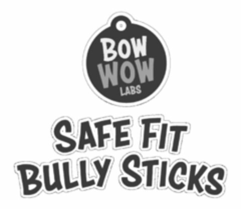 BOW WOW LABS SAFE FIT BULLY STICKS Logo (USPTO, 05/01/2020)