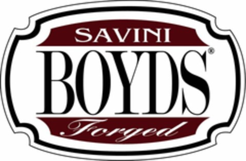 SAVINI BOYDS FORGED Logo (USPTO, 25.11.2009)