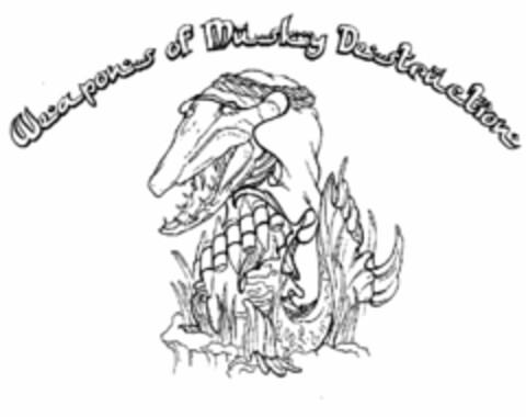 WEAPONS OF MUSKY DESTRUCTION Logo (USPTO, 05/27/2010)