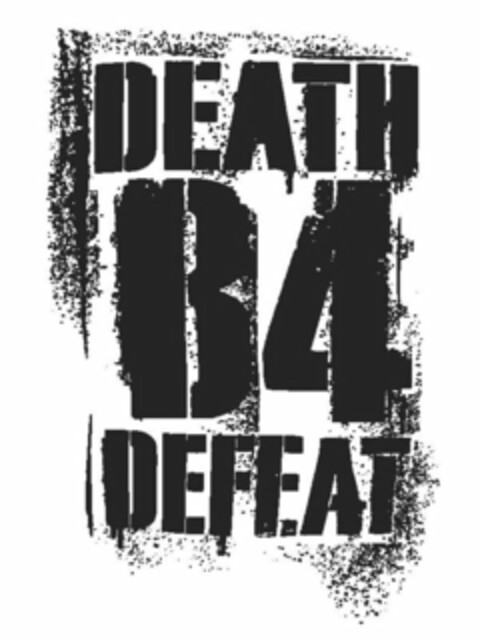 DEATH B4 DEFEAT Logo (USPTO, 23.08.2010)
