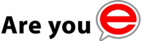 ARE YOU E Logo (USPTO, 12/14/2010)