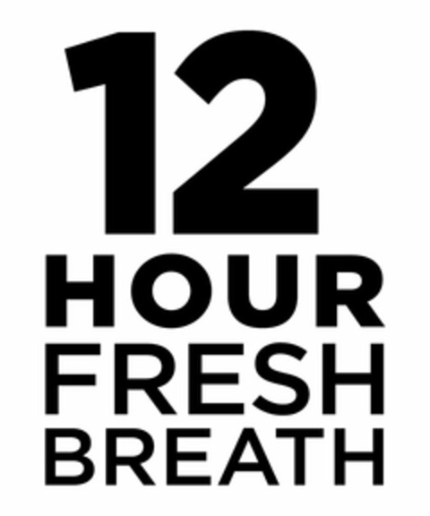 12 HOUR FRESH BREATH Logo (USPTO, 16.12.2010)