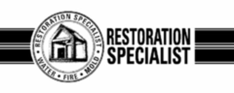 RESTORATION SPECIALIST RESTORATION SPECIALIST · WATER · FIRE · MOLD · Logo (USPTO, 20.12.2010)