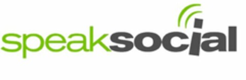 SPEAKSOCIAL Logo (USPTO, 19.01.2011)