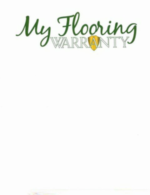 MY FLOORING WARRANTY Logo (USPTO, 23.02.2011)