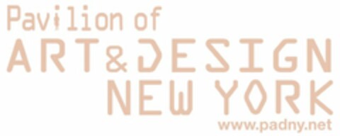 PAVILION OF ART & DESIGN NEW YORK WWW.PADNY.NET Logo (USPTO, 19.04.2011)