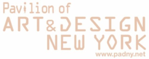 PAVILION OF ART & DESIGN NEW YORK WWW.PADNY.NET Logo (USPTO, 04/19/2011)