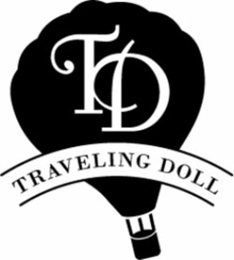 TD TRAVELING DOLL Logo (USPTO, 19.07.2011)