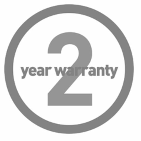 2 YEAR WARRANTY Logo (USPTO, 07.12.2011)