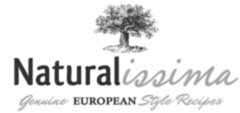 NATURALISSIMA GENUINE EUROPEAN STYLE RECIPES Logo (USPTO, 30.01.2012)
