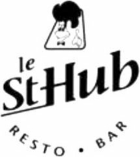 LE ST-HUB RESTO BAR Logo (USPTO, 02/24/2012)