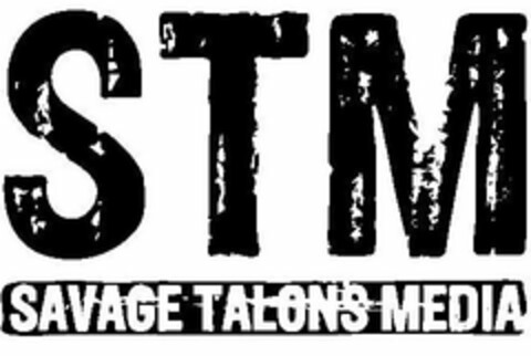 STM SAVAGE TALONS MEDIA Logo (USPTO, 27.04.2012)