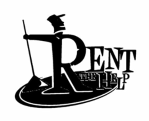 RENT THE HELP Logo (USPTO, 10/18/2012)