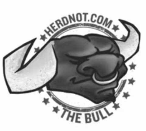 HERDNOT.COM THE BULL Logo (USPTO, 28.11.2012)