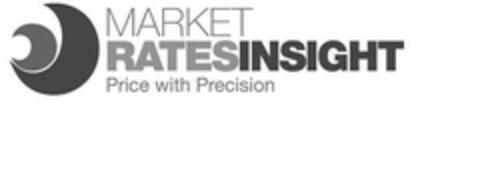 MARKET RATESINSIGHT PRICE WITH PRECISION Logo (USPTO, 12/12/2012)