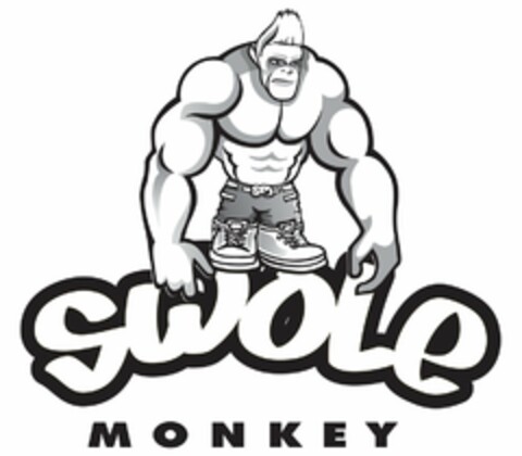 SWOLE MONKEY Logo (USPTO, 08.02.2013)