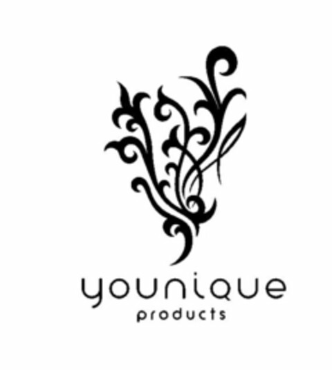 YOUNIQUE PRODUCTS Logo (USPTO, 25.06.2013)