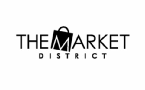 THE MARKET DISTRICT Logo (USPTO, 07/18/2013)